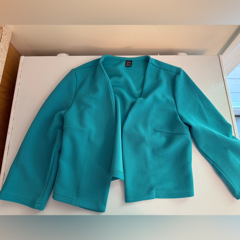 Teal Blazer